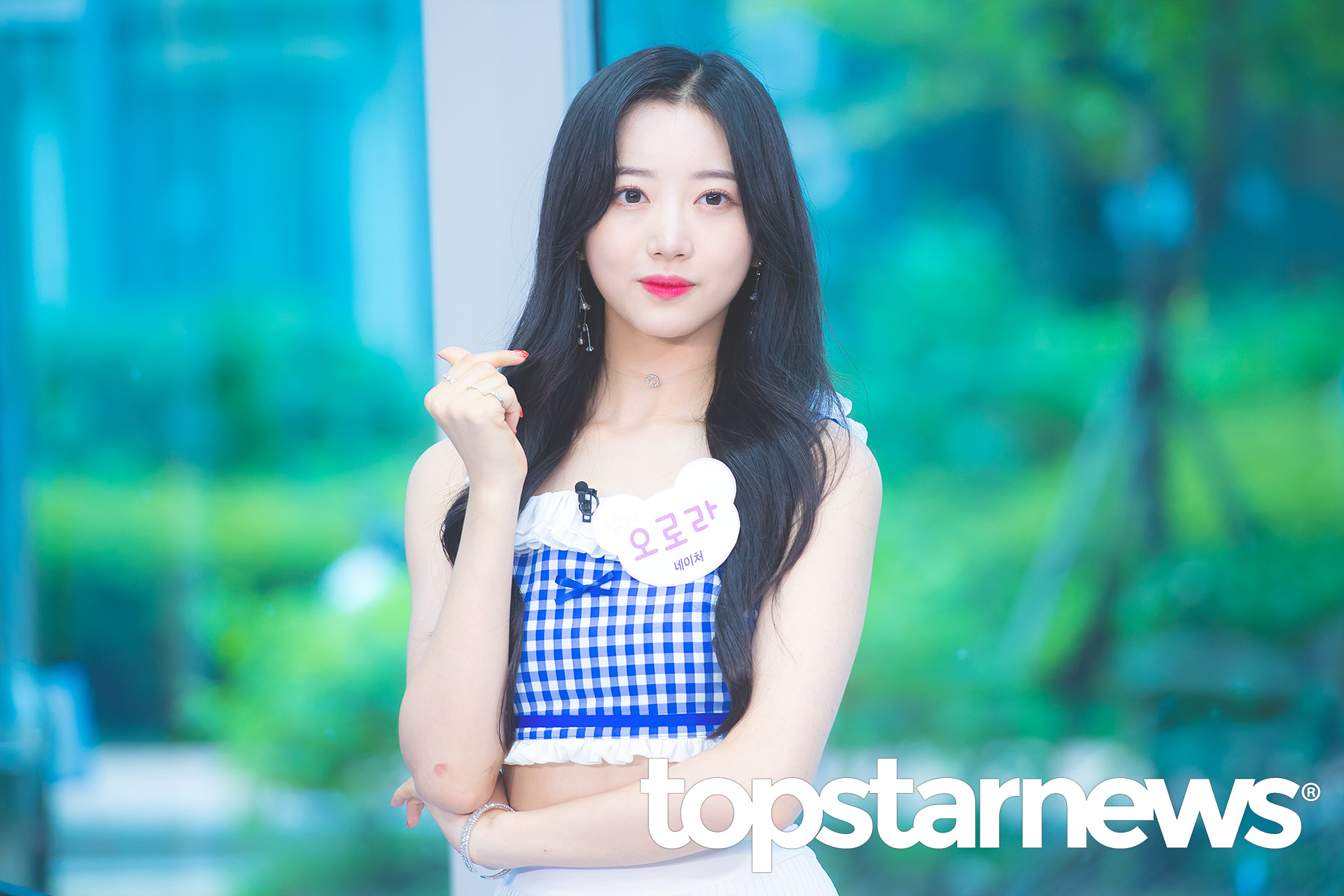 [UHD포토] 네이처(Nature) 오로라, 시크한 하트 (팩트인스타)