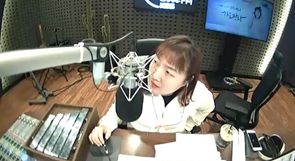 가요광장 이수지, 남자친구가 박보검 목마 태우겠다고 하니 화냈다