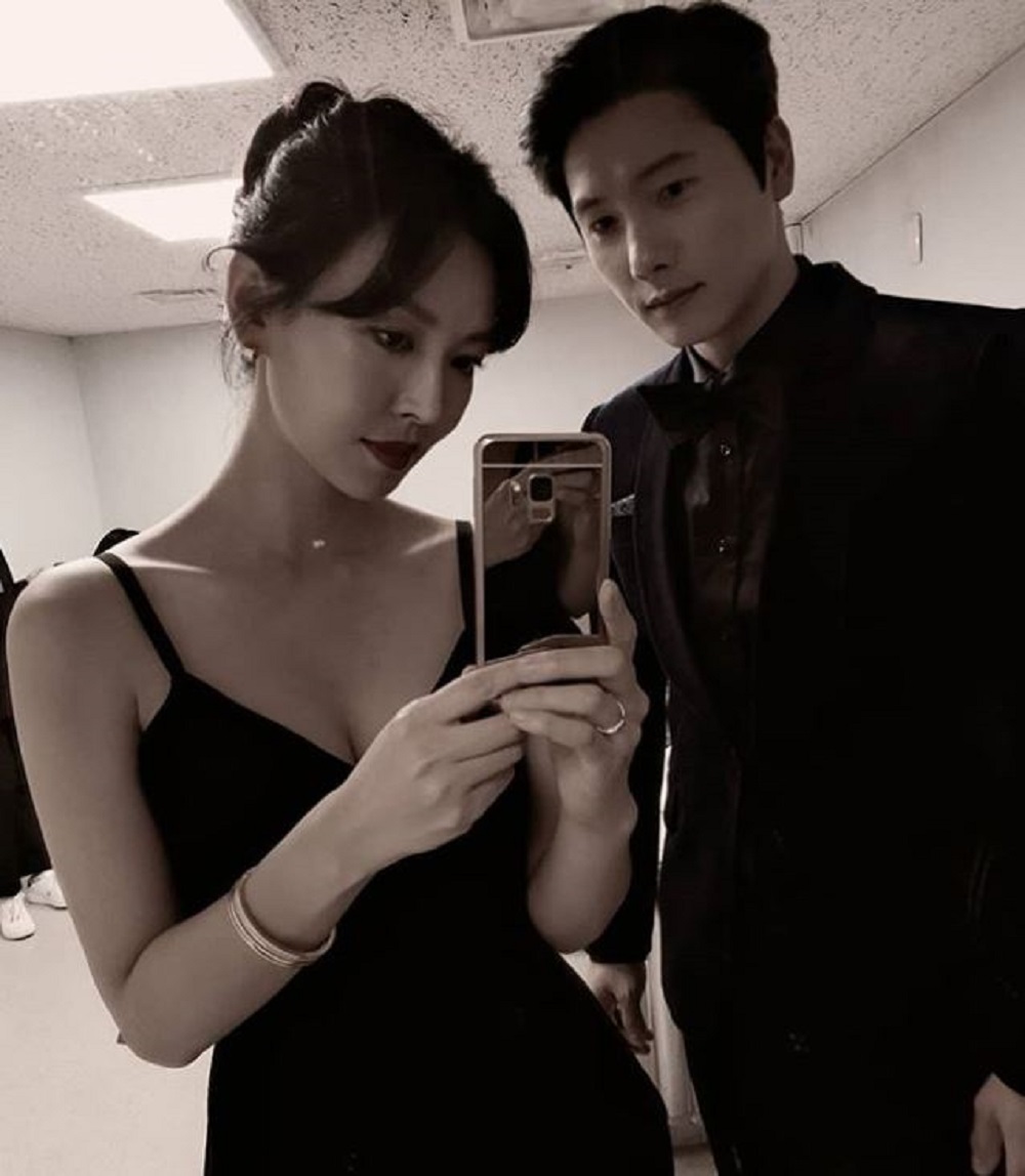 이상우♥김소연, 우월한 비주얼 부부…선남선녀 그 자체