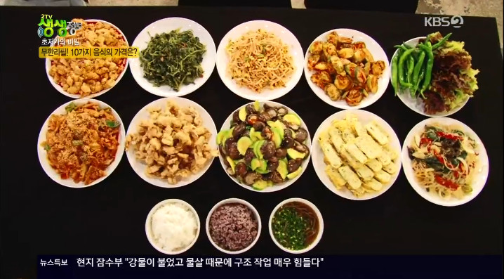 [종합] 2TV 저녁 생생정보 연탄 등갈비+샤부샤부칼국수&콩국수+4,000원 한식뷔페 무한리필+5900원 회덮밥&매운탕 정식