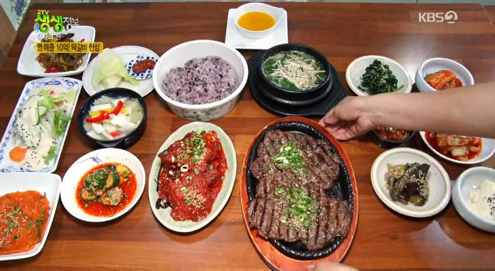 2TV 저녁 생생정보-장사의 신 연 매출 10억! 소떡갈비 한상