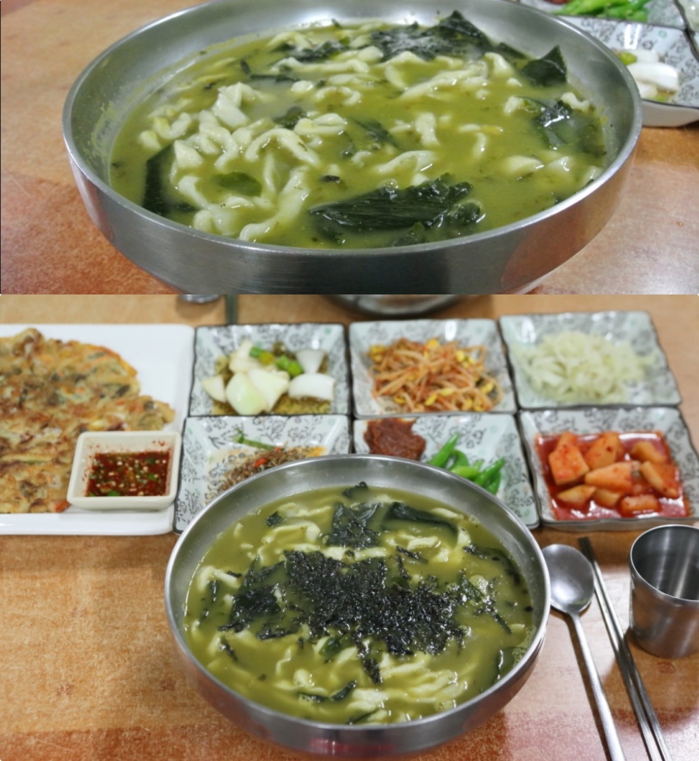생방송아침이좋다-맛있는인생 제주 서귀포 보말칼국수 맛집 위치는? 모녀의 17년 전통, 오일장 명물!