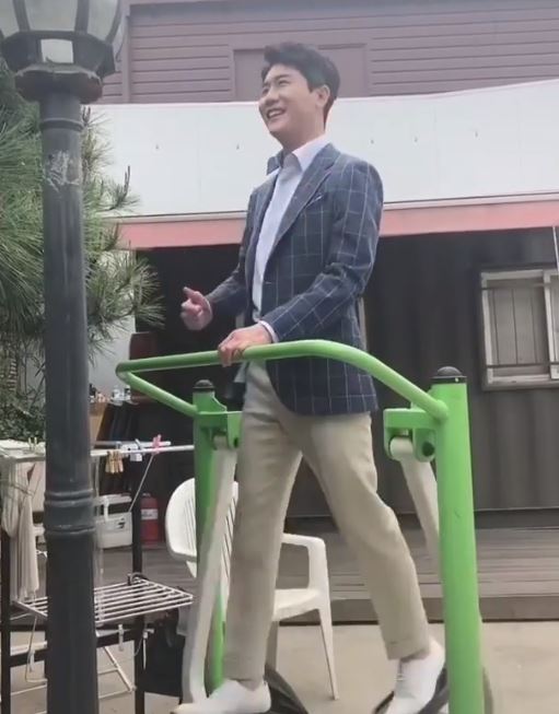 영탁, 노래 찐이야에 맞춰 색다른 운동 감사 또 감사