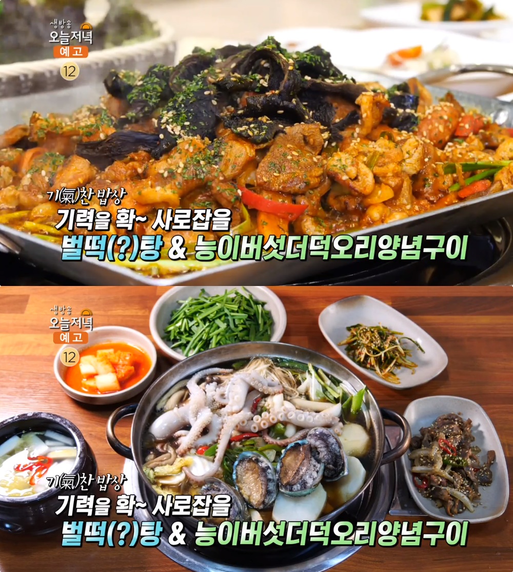 생방송오늘저녁 강동 암사역 벌떡탕 vs 파주 능이버섯더덕오리양념구이, 서울·경기 보양식 맛집 위치는?