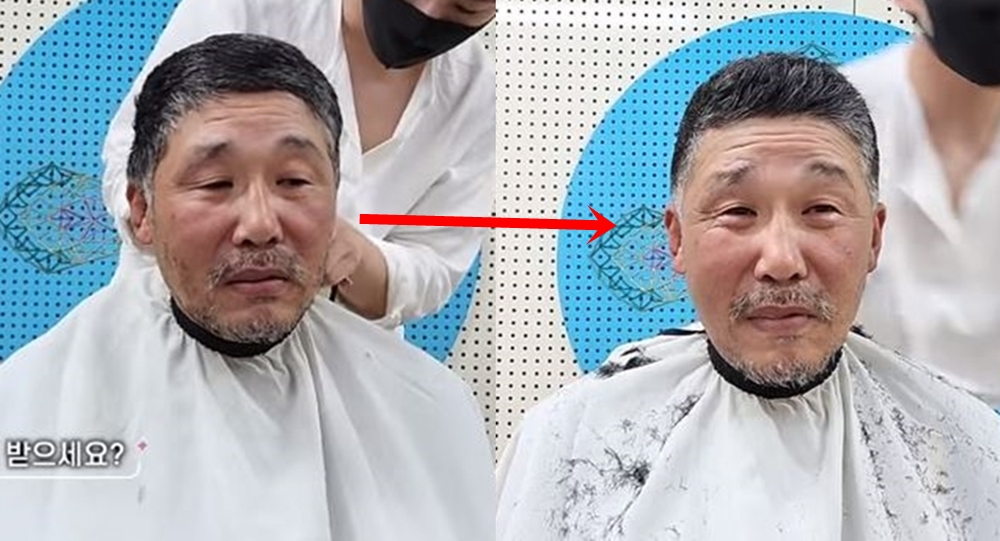 유튜버 금강연화, 노숙자 메이크오버 선한 영향력…왁스→미용실까지 관심