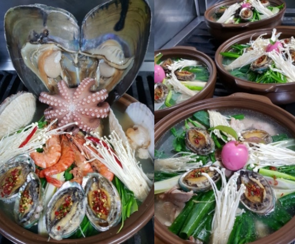 생방송오늘저녁 용인 산더미 해신탕 맛집 위치는? 전복-문어-오골계에 심마니 사장이 직접 캔 약초 풍덩!