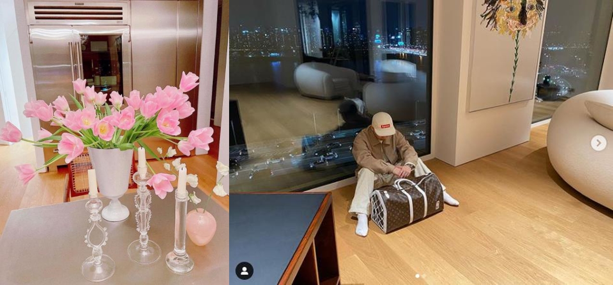 태양♥민효린, 100억원대 신혼집 아파트 내부
