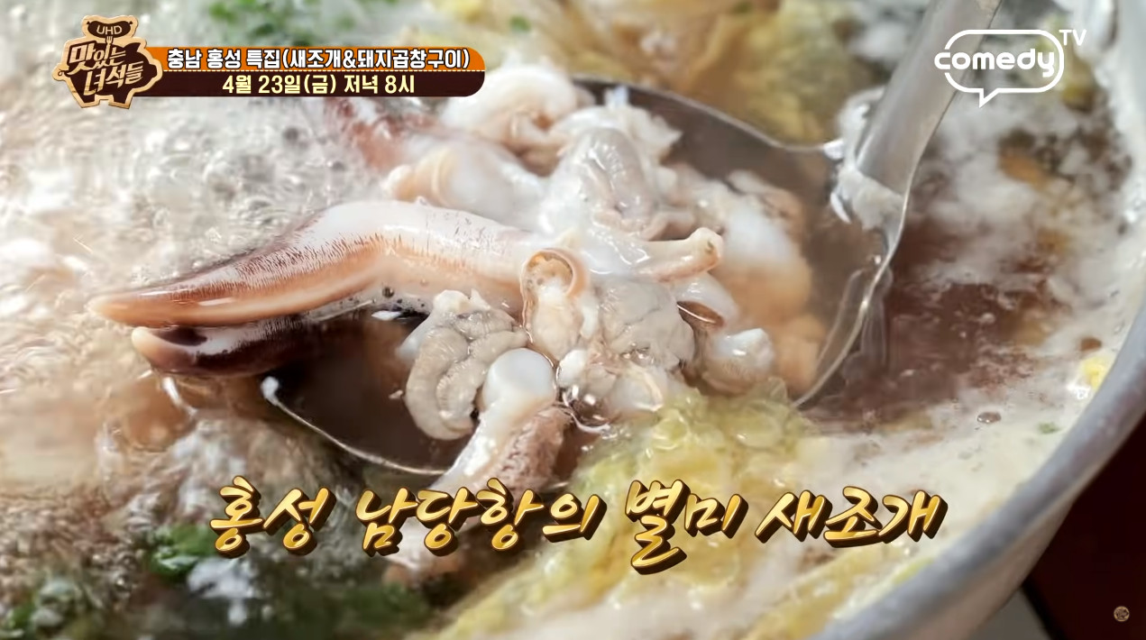 현지인도 인정…맛있는 녀석들 충남 홍성 편, 새조개-돼지곱창구이 맛집 소개