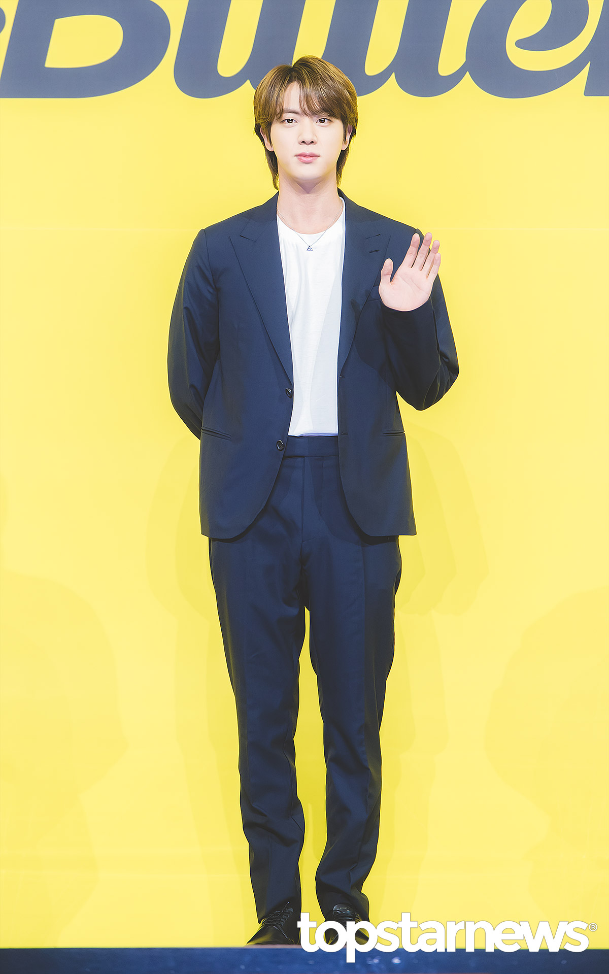 [HD포토] 방탄소년단(BTS) 진, 얼굴의 정석 (Butter 글로벌 기자간담회)