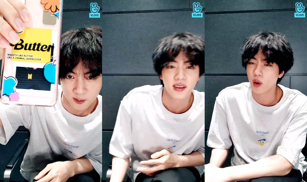 방탄소년단(BTS) 진, 브이라이브에서 해외 아티스트 콜라보 예고