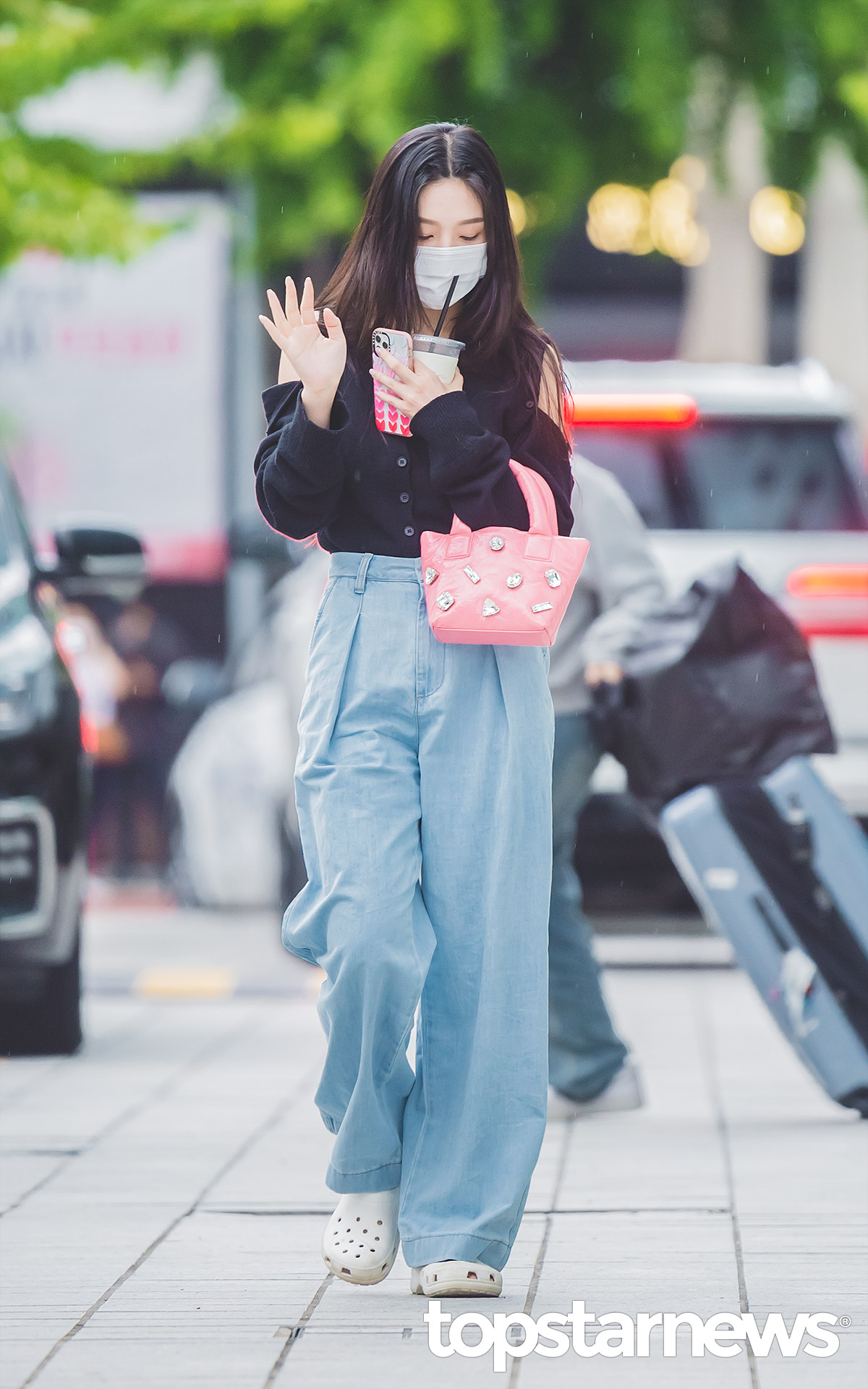 [HD포토] 레드벨벳(Red Velvet) 조이, 짐이 너무 많은 둥둥이 (SBS TV 동물농장 출근길)