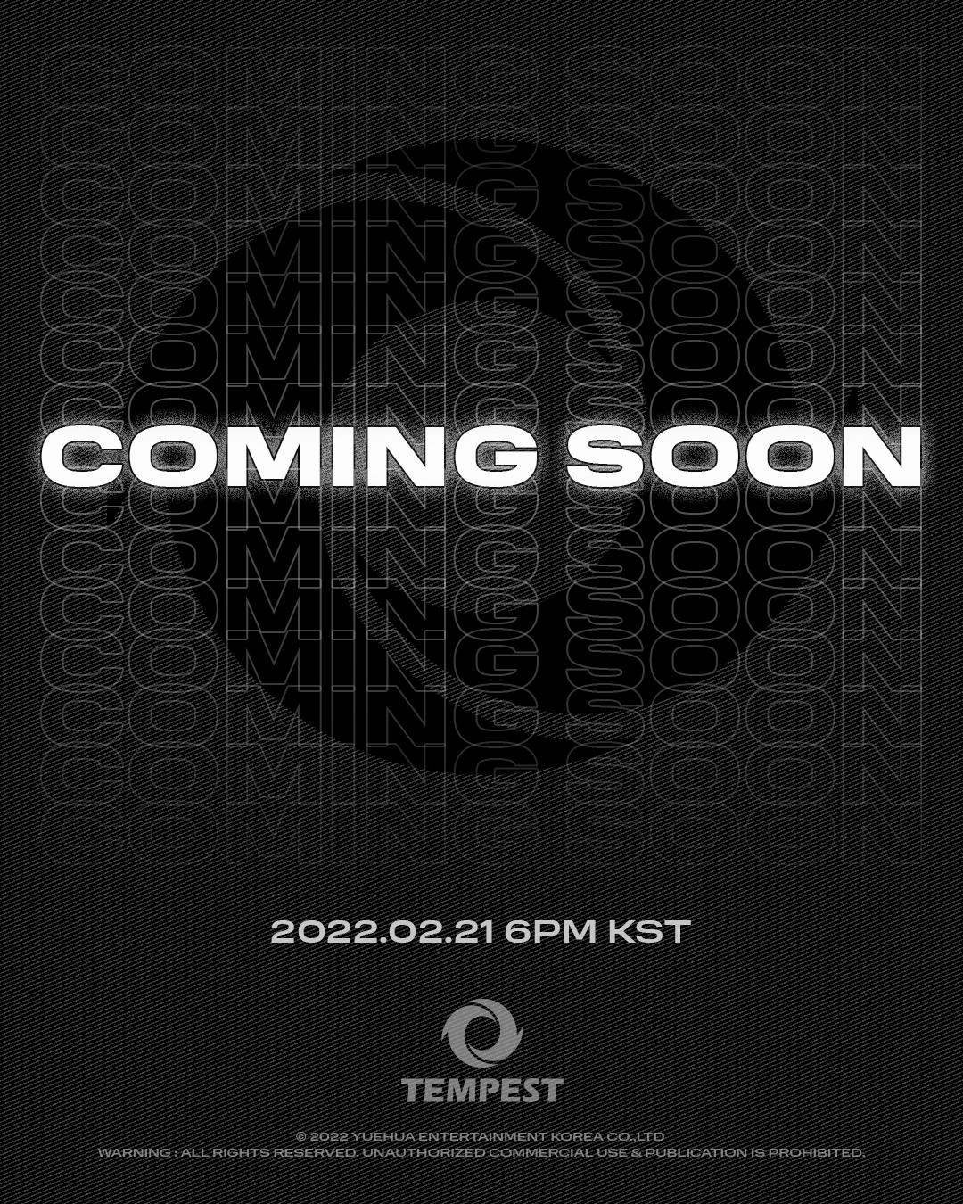 COMING SOON…위에화 템페스트(TEMPEST), 데뷔 날짜 공개