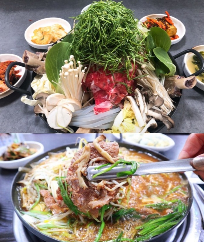 생생정보 부천 산더미왕갈비전골 맛집 위치는? 소물갈비-돼지물갈비-영양가마솥밥정식 外