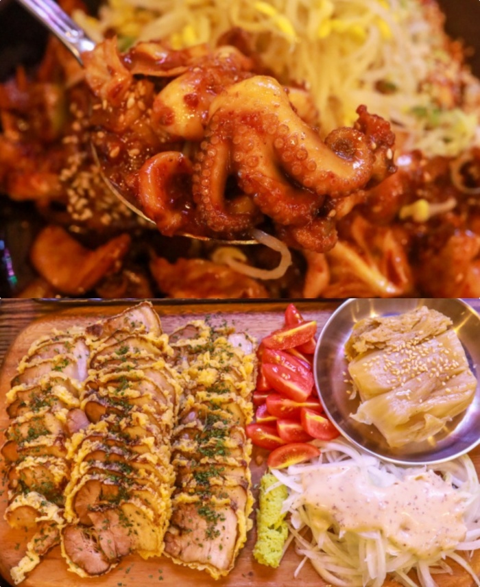 생방송투데이-먹킷리스트 원주 수육튀김·쭈꾸미볶음 맛집 위치는? 비빔막국수-계란찜 外