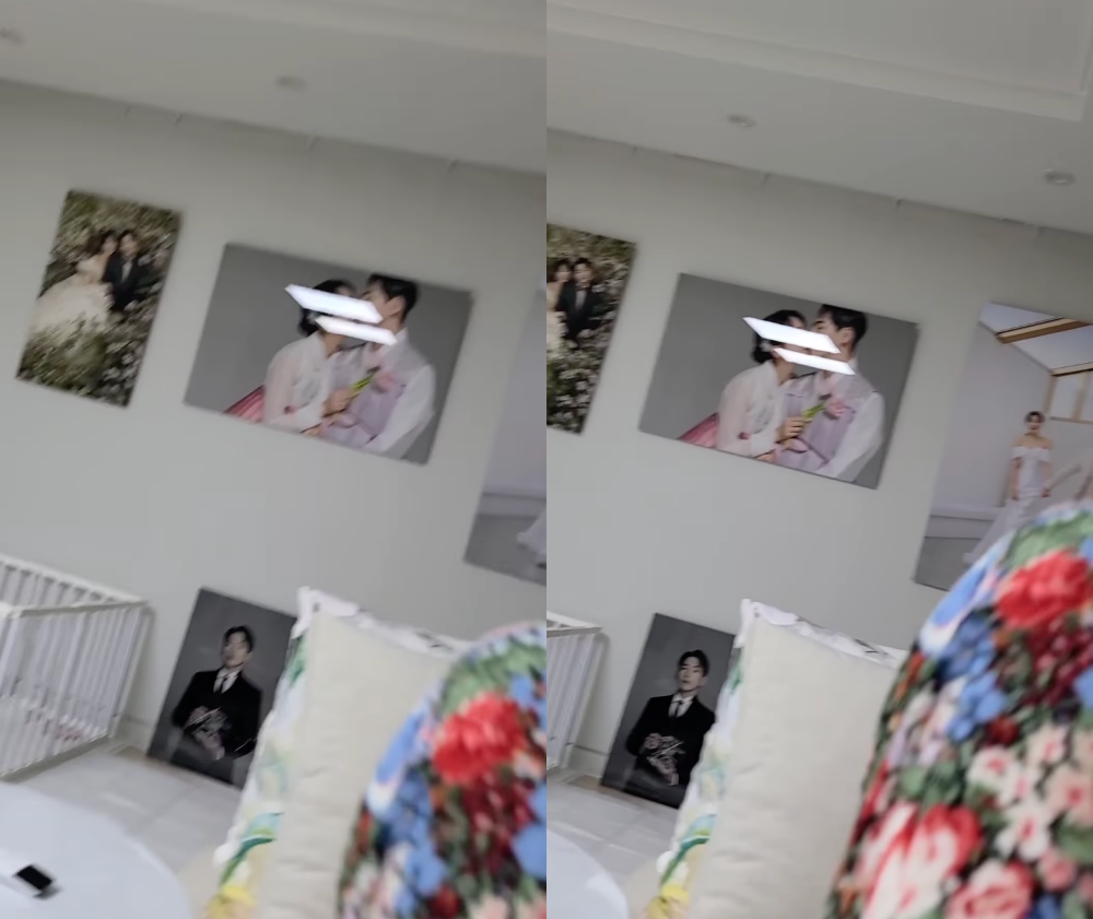 액자만 덩그러니…박군♥ 한영, 신혼집 인테리어 포기?