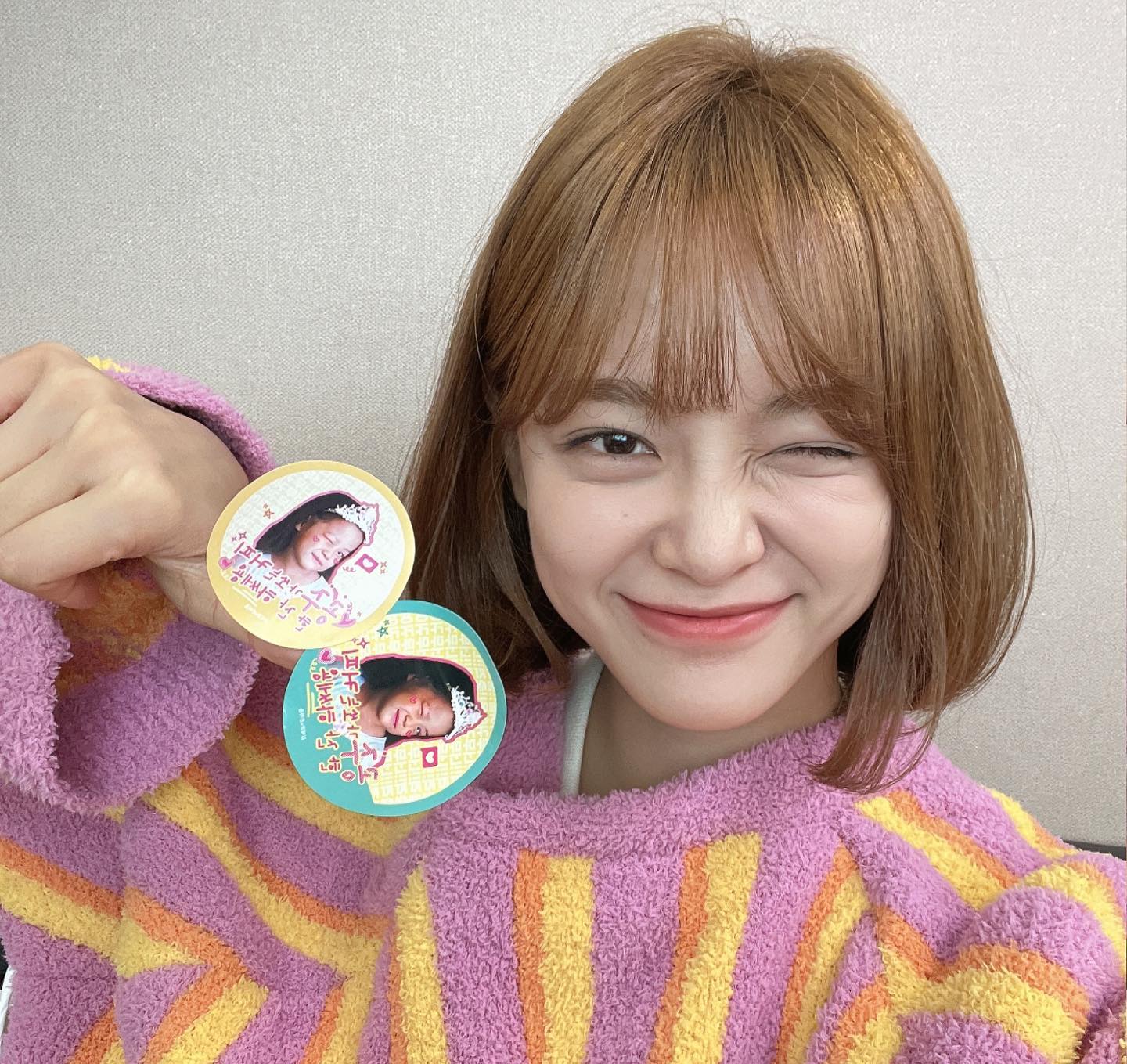 오늘도 사랑해요 김세정, 드라마 오늘의 웹툰 촬영 현장→팬들 간식차 선물 인증