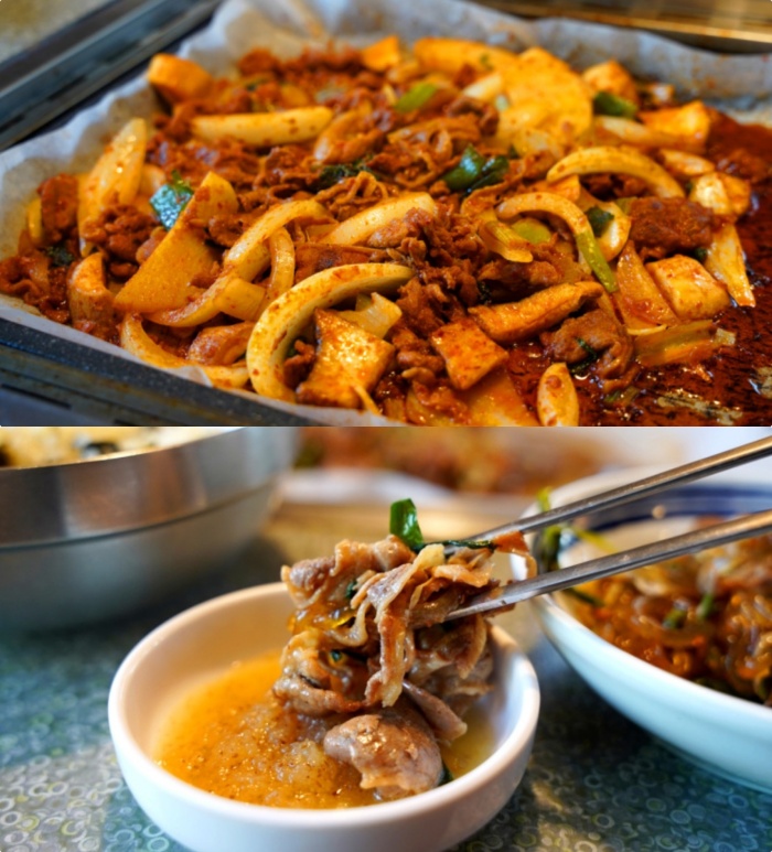 생생정보 인천 계산동 매콤오리주물럭·간장오리불고기 맛집 위치는? 아구불고기-꼬막비빔밥-세숫대야냉면 外