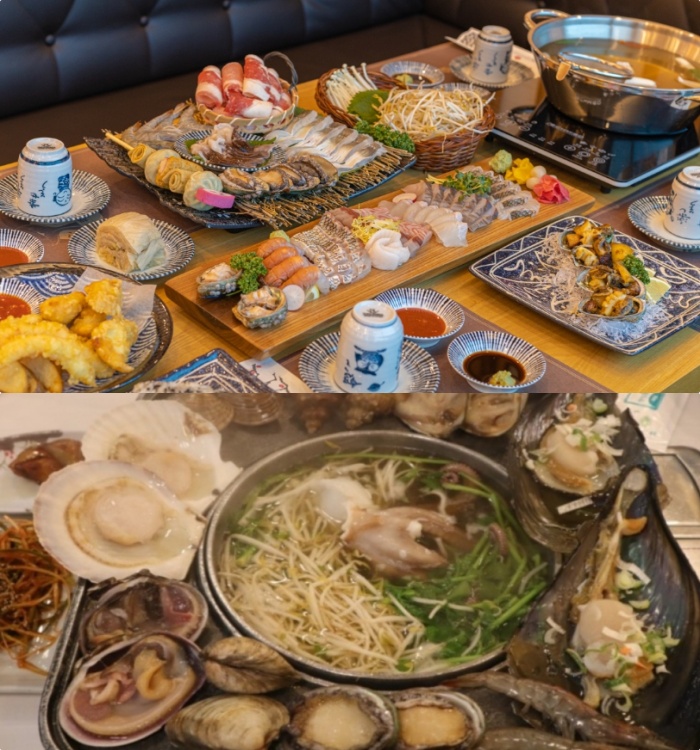 생방송투데이-수요맛전 광명 해녀삼판삼합·전복샤브 vs 여수 육해공천국세트 맛집 위치는? 갯장어 外 제철 해산물 스태미나 대결!