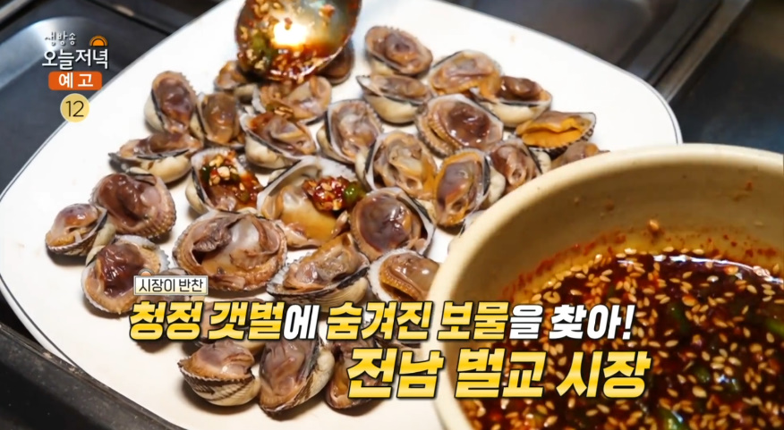 생방송오늘저녁 보성 벌교시장 맛집 위치는? 꼬막무침·대갱이무침 & 10첩 백반 外