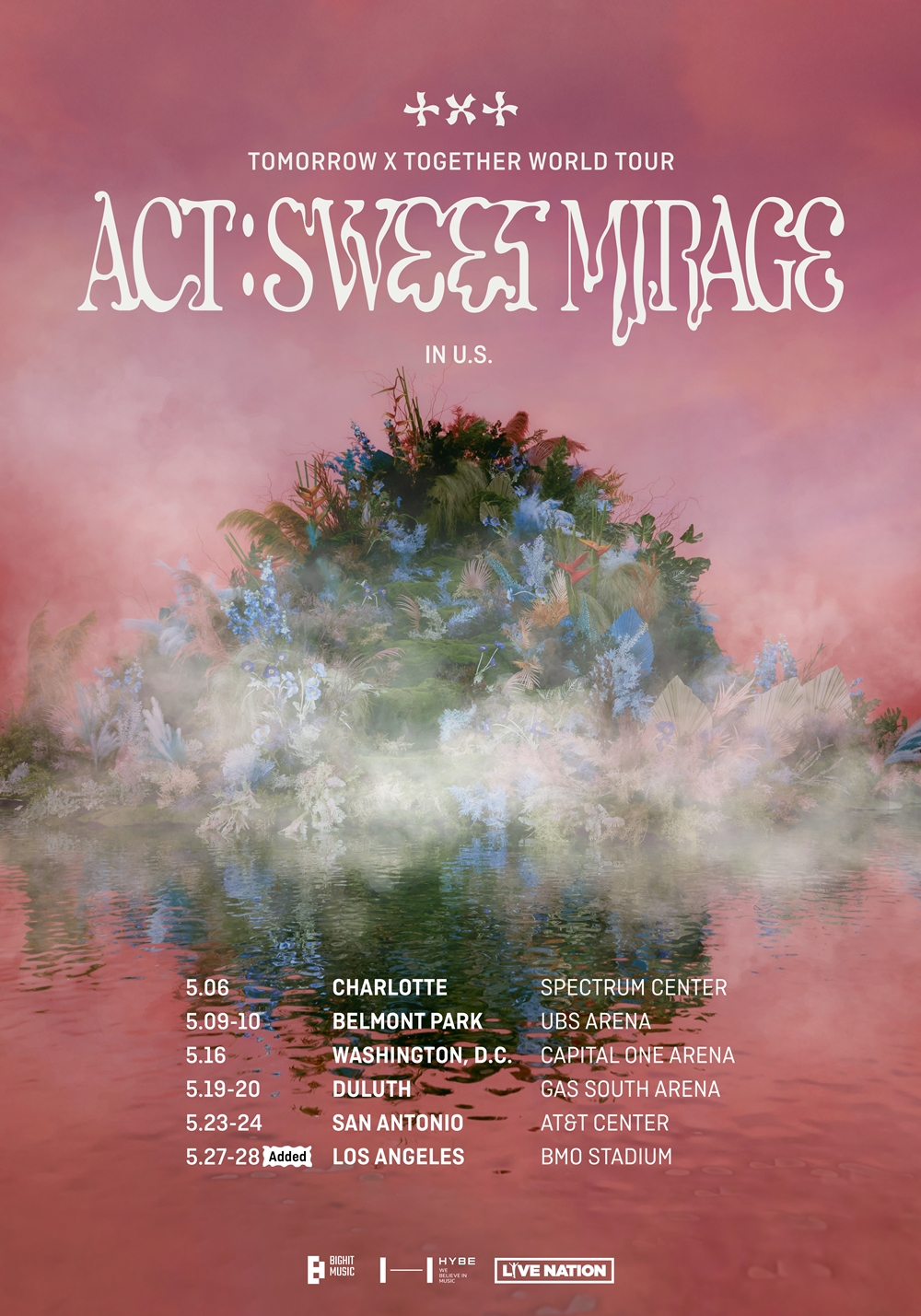 투모로우바이투게더, ACT: SWEET MIRAG 월드 투어 콘서트 추가 개최