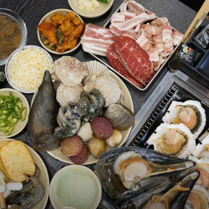 생방송오늘저녁 청주 해산물·돼지고기 무한리필 맛집 위치는? 시간도 무제한 조개구이-삼겹살-양념갈비 外