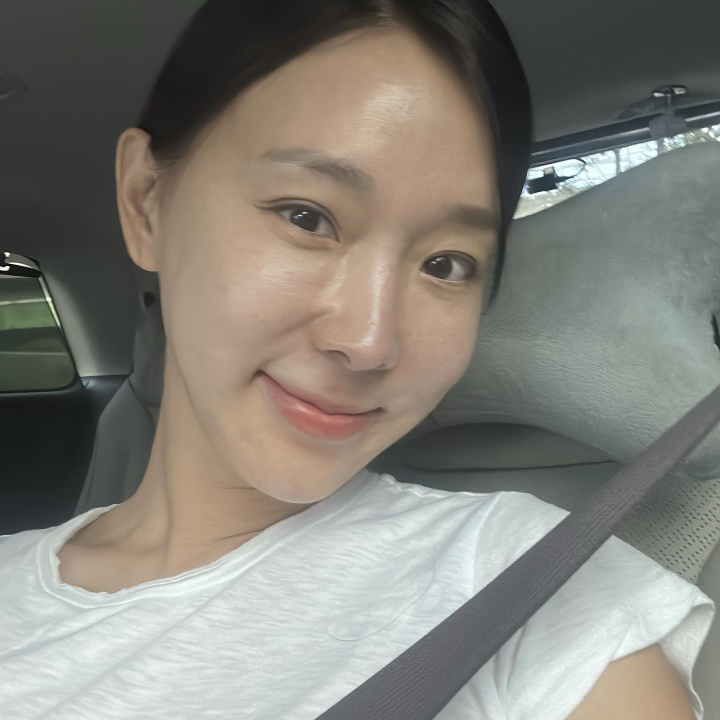 문재완♥ 이지혜, 노메이크업에도 빛나는 외모…자칭 피부미인