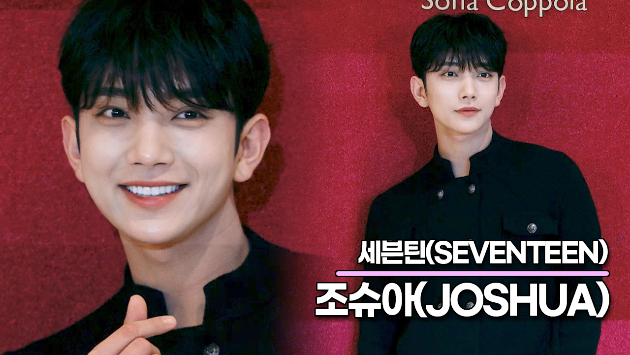 세븐틴 조슈아, 올해는 조슈아와 함께(배리 포토월) [TOP영상]