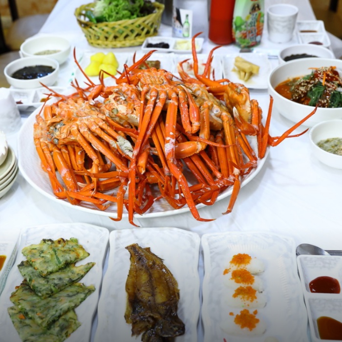 6시 내고향 강릉 주문진 홍게찜-홍게탕-홍게라면 맛집 위치는? 홍게 무한리필 횟집