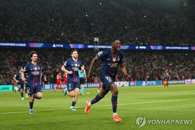 '5골 폭발' PSG, 뮌헨에 5-4…UCL 2연패 청신호