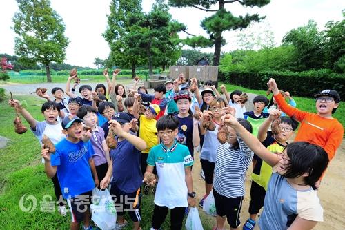 현대학원, 현대어린이자연학습원서 2015 고구마 수확제 개최
