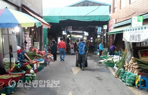 울산 중구, 학성새벽시장 아케이드 설치