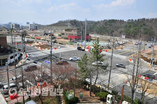 울산 중구, 중구청 앞 사거리 혁신도시 도로 조기 개통