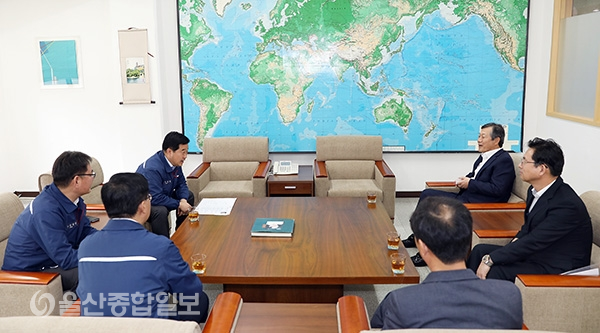 울산상의, 현대일렉트릭앤에너지시스템(주) 현장방문