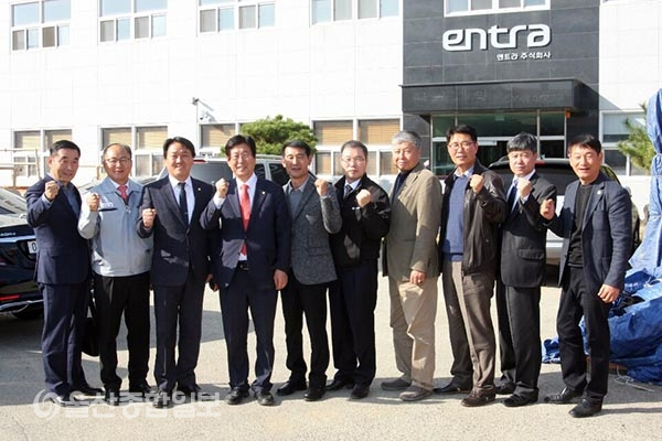 강길부 의원, 울산자유무역지역‧길천산단 현장방문