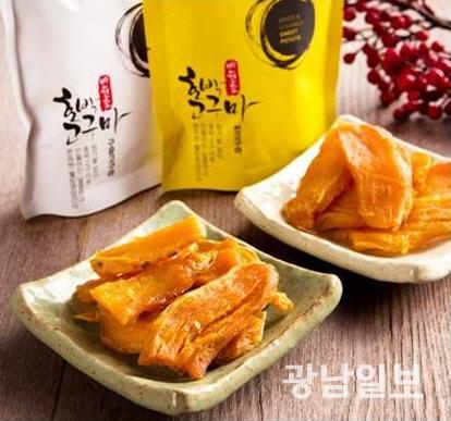 강진 정심푸드 고구마 말랭이, 미국도 반했다