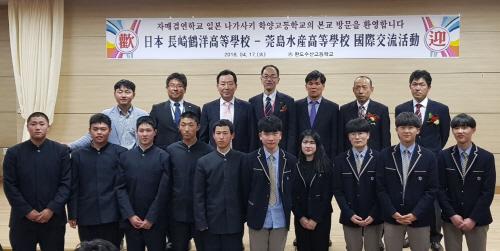 완도수산고, 日 나가사키 가크요고 방문단 ‘국제교류학습’