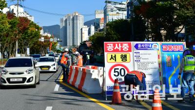 광주도시철도 2호선 공사 착수…백운광장 일대 교통 혼잡