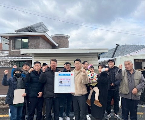 예비사회적기업 ㈜티엠피, 독거노인에  온기 전해 훈훈
