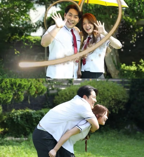 13일 결혼 김해준♥김승혜, 식전 영상 공개... 해준 업고 겨우 튀어