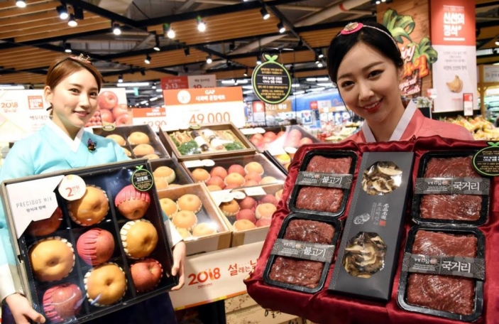  롯데·이마트·홈플러스, 특색 살린 설 선물세트 본 판매 돌입 