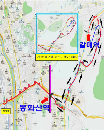  백경현 구리시장, 갈매지역 교통불편 해소 위해 서울시 방문 