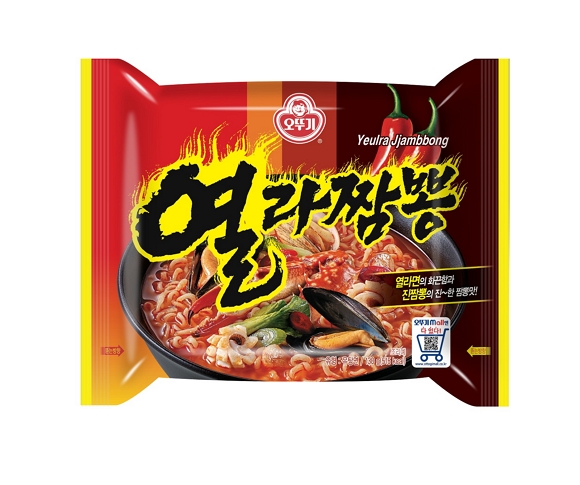 열라면·진짬뽕이 만났다…오뚜기, 화끈한 열라짬뽕 출시