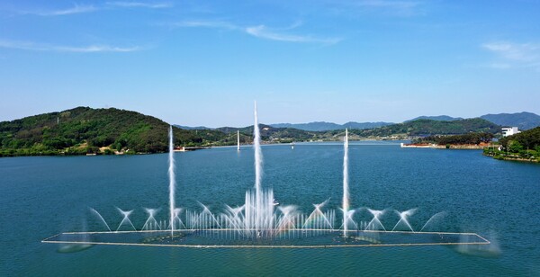 논산탑정호출렁다리, 관람객 200만명 돌파