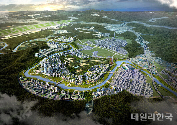 대구시, 군위군에 하늘도시 조성...2045년 완공