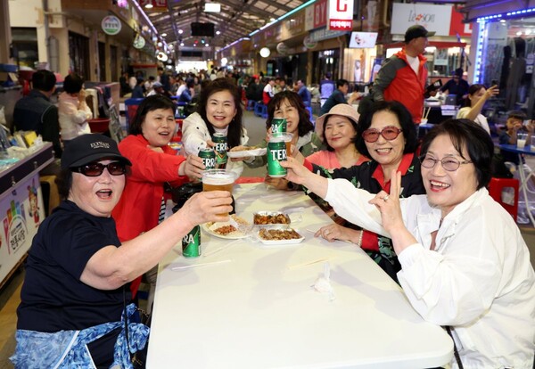태안군, 전통시장에서 생맥주 즐겨요…태안동부시장 맥주축제 7일 개막