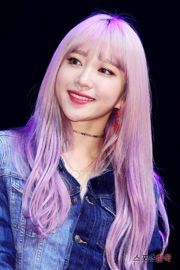  EXID 하니, 파격적인 헤어컬러 