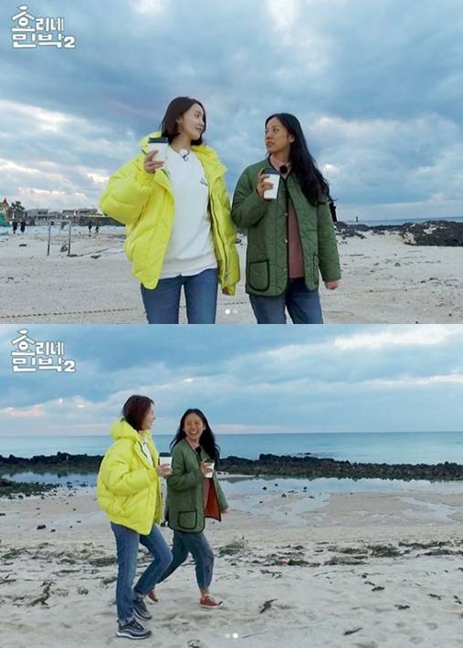  효리네 민박2 이효리X윤아, 훈훈한 투샷…첫 바다 산책 