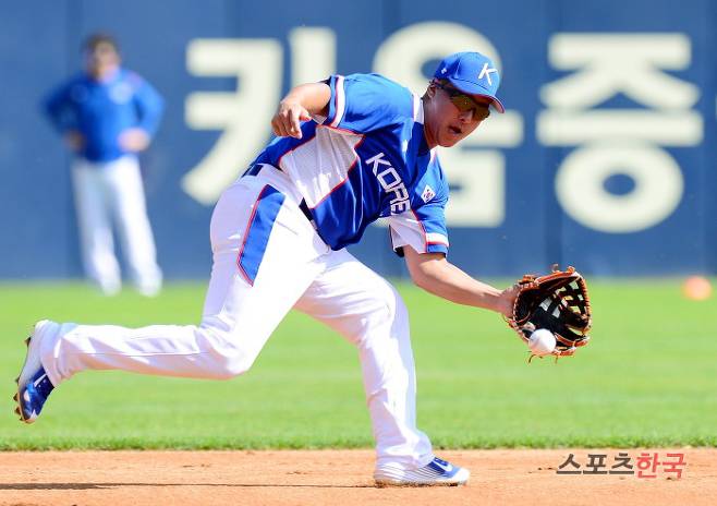  [AG 야구]황재균이 왜 유격수? 김하성-오지환 둘 다 고열·장염 