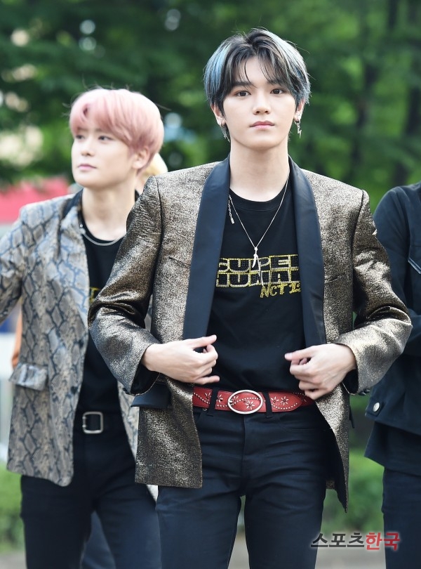  NCT127 태용, 아침부터 포스 철철 (뮤직뱅크 출근길) 