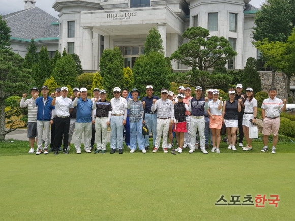  스포츠한국골프지도자연맹 임원 골프대회 성황리에 마쳐 